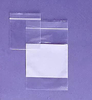 .002 Economy-White Block Recloseable Bags -- G410 - Image