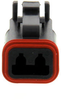 Rectangular Connectors, Heavy Duty - DT Series - DT06-2S-E004 - LADD Distribution
