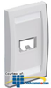 Panduit® Mini-Com Executive Series Faceplates - CFPE2 - TelephoneStuff.com