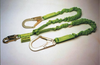 Manyard II Stretchable Shock-Absorbing Lanyards - twin-leg, snap hook & snap hooks, ANSI A10.32 compliant > UOM - Each - 232M/6FTGN - State Safety & Compliance
