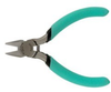 Xcelite Tapered & Relieved Diagonal Flush Steel Flush Cutting Plier S424NJSV - 4 in Length - Foam Cushion Grip - 037103-21363 - R. S. Hughes Company, Inc.