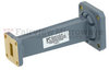 Waveguide Transition With WR-51 Square Cover Flange to WR-42 UG-595/U Square Cover Flange in 3 Inch Length -- FMWTS1008 - Image
