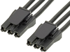 Cable, 3P Sup Sabre Rcpt-Rcpt, 23.6; Connector To Connector Molex - 13AJ2467 - Newark, An Avnet Company