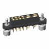 8+2 Pos. Female Signal+Coax Vertical Throughboard Conn. Guide Pin -- M80-4T10805F3-02-301-00-000