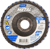 Norton Metal ZA Coarse Center Mount Fiberglass Flat Flap Disc - 66254472659 - Norton Abrasives