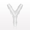Y Connector, Barbed, Natural - 88303 - Qosina Corp.