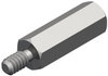 Standoff, Hex Male-Female, 22Mm; Standoff Material Keystone - 22M2418 - Newark, An Avnet Company