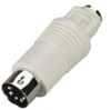 Mini DIN Adapter, 6-Pin Mini DIN Female to 5-Pin DIN Male -- FA212-R2