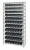 Quantum Small Parts Shelf Bin System - 53372 - U.S. Plastic Corporation