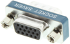 D Sub Adapter, 15Male-15Female; D Sub Connector A L-Com - 89M9015 - Newark, An Avnet Company