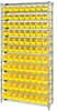 Open Wire Shelving, 12Shelves, 88Bin/yel; Shelving Unit Type Quantum Storage - 44AC8066 - Newark, An Avnet Company