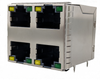 Modular Jacks - RJE4W48872E1 - Amphenol Communications Solutions