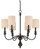 28526-GB Mid. Chandeliers-Drum Shades - 360396 - Capital Lighting, Inc.