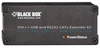 KVM Extender DDVI-I USB HID RS232 Dual Access Receiver CATx - ACX310S-R - Black Box