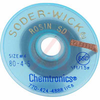 Chemical, Desoldering Braid,Rosin, Esd Safe, 5 Foot Bobbin, .110 Inch/2.8mm Blue - 70206166 - Allied Electronics, Inc.