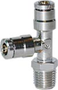 Nickel Plated Brass Dot Push-in - D6440 06-08 - Hi-Tech Controls, Inc.