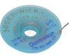 Chemical, Desoldering Braid, No Clean, 5 Foot Bobbin, .110 Inch/2.8mm Blue - 70206157 - Allied Electronics, Inc.
