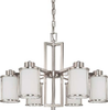 60-3806 Mid. Chandeliers-Glass Down - 429341 - Capital Lighting, Inc.