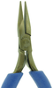 Excelta Stainless Steel Serrated Chain Straight Chain Gripping Pliers 11DI - 4 1/2 in Length - Foam Cushion Grip - LINDSTROM 11DI - R. S. Hughes Company, Inc.