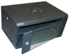 Cabinet, Wall Mount, 10.5In, Steel Black; Rack U Height Bud Industries - 74R3289 - Newark, An Avnet Company