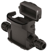 Heavy Duty Base, Size 10A, Lever, Nylon; Product Range Harting - 24AC3676 - Newark, An Avnet Company