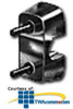 ITW Linx Tap-In Clip for 2 or 3 Pair Cable (10 Pkgs of 500) -- TA-1