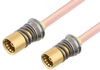 Snap-On BMA Jack to Snap-On BMA Jack Cable 36 Inch Length Using RG405 Coax - PE3C4875-36 - Pasternack