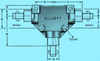 Aluminum Three-Spindle Gear Box -- 12156-701 - Image