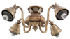 4 Light Fitter - Iberian Bronze - MC76IB - Monte Carlo Fan Company