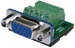 MaxBlox HD15 (f) to Terminal Block - CD-MX15F - Visual Sound, Inc.