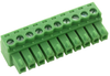 Terminal Block, Eurostyle 10 Position 24-12Awg; Pitch Spacing Multicomp - 04R6712 - Newark, An Avnet Company