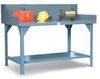 Shop Table With Side Guards -- T7236SG - Image