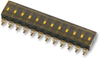 Dip Sw, Spst, 0.025A/24Vdc, 12 Pos, Smd Rohs Compliant Multicomp Pro - 92AH5542 - Newark, An Avnet Company