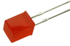 Led, 5Mm X 5Mm, Red, 1.2Mcd, 650Nm; Led Color Multicomp Pro - 14N9456 - Newark, An Avnet Company