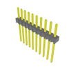 Headers, Male Pins - 612-TSW-110-10-T-S-ND - DigiKey