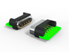 Connector - 5 Pin Pogo Pin Connector magnetic -  - Shenzhen QH Industrial Co., Ltd