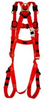 3M Saturn 1023FQ Orange Vest-Style Body Harness - Nomex/Polyester Webbing - 078371-65298 - 078371-65298 - R. S. Hughes Company, Inc.