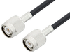 TNC Male to TNC Male Cable 36 Inch Length Using LMR-195-FR Coax - PE3W05242-36 - Pasternack