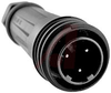 Cable Connector, In-Line; 3; Plug; 6 to8 mm Dia; In-Line Flex; Screw; 32/30 A - 70099174 - Allied Electronics, Inc.