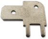 Pcb Terminal, 6.35Mm X 0.81Mm, Brass; Tab Size Metric Amp Te Connectivity - 96W7321 - Newark, An Avnet Company