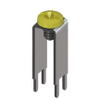 Horizontal Screw Terminal w/Yellow Screw-Assembled - 7699-7 - Keystone Electronics Corp.