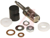 Connector; Spring-Loaded Binding Post; Nickel Plated Brass; Nylon; Black; - 70211252 - Allied Electronics, Inc.