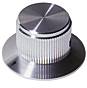FPD Series - Machined Aluminum Knob - PVS-12A-1 - Electronic Hardware Corporation