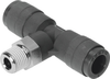 Push-in T-fitting - QST-V0-1/8-4 - Festo Corporation
