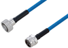 Plenum Snap-On 4.3-10 Male to N Male Low PIM Cable 200 cm Length Using SPP-250-LLPL Coax Using Times Microwave Parts - PE3C6223-200CM - Pasternack