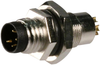 Sensor Connector, M8, Male, 4Pos, Panel; Product Range Te Connectivity - 70M9940 - Newark, An Avnet Company