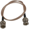 Rf Cable Assembly, Bnc Straight Plug, 24, Rg179; Connector Type A Amphenol Rf - 86W5656 - Newark, An Avnet Company