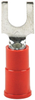Terminal, Fork, Stud 10, Crimp, Red; Product Range 3M - 66W6335 - Newark, An Avnet Company