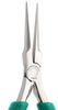 Excelta Two Star Stainless Steel Smooth Needle Nose Straight Needle Nose Gripping Pliers 2905 - 6 1/2 in Length - Foam Cushion Grip - EXCELTA 2905 - R. S. Hughes Company, Inc.