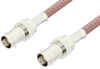 BNC Female to BNC Female Cable 48 Inch Length Using RG142 Coax - PE3088-48 - Pasternack